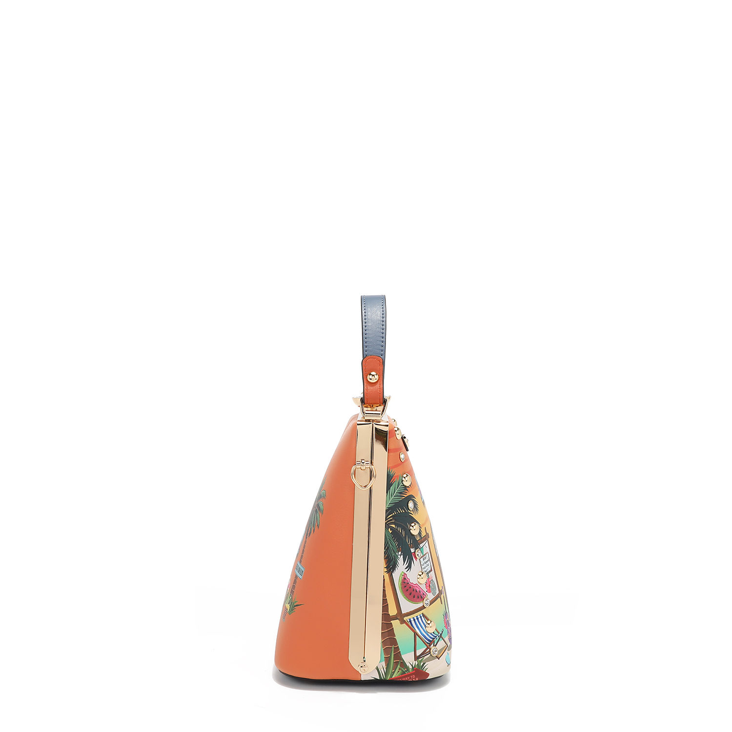 Foto 5 pulgar | Bolsa De Mano Nicole Lee Estampada Sun & Sand