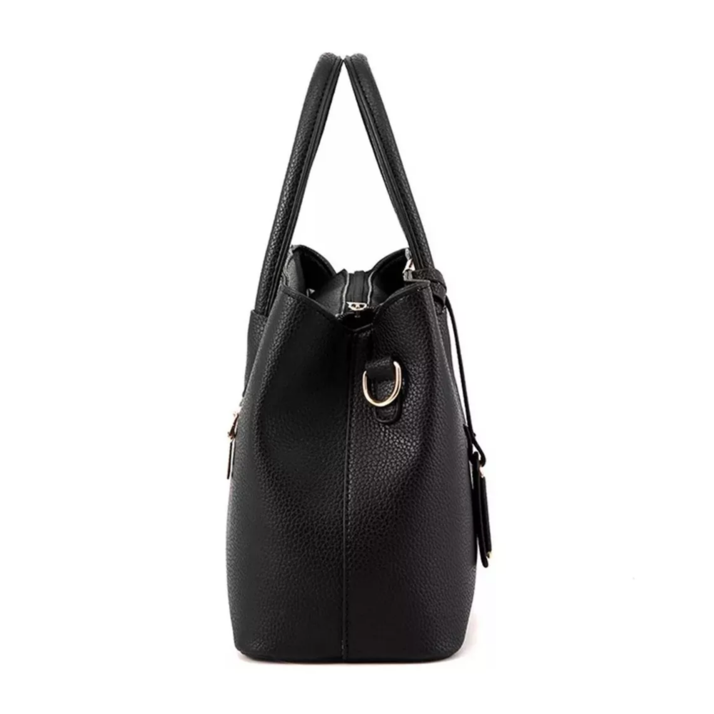 Foto 4 pulgar | Moda Casual Gran Capacidad Bolsos Lady Tote Lab.g, Negro