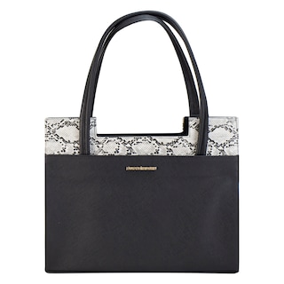 Foto 1 | Bolso Para Dama Negro Cobra Rey Perla Sintetico Carlota Nueva Imagen