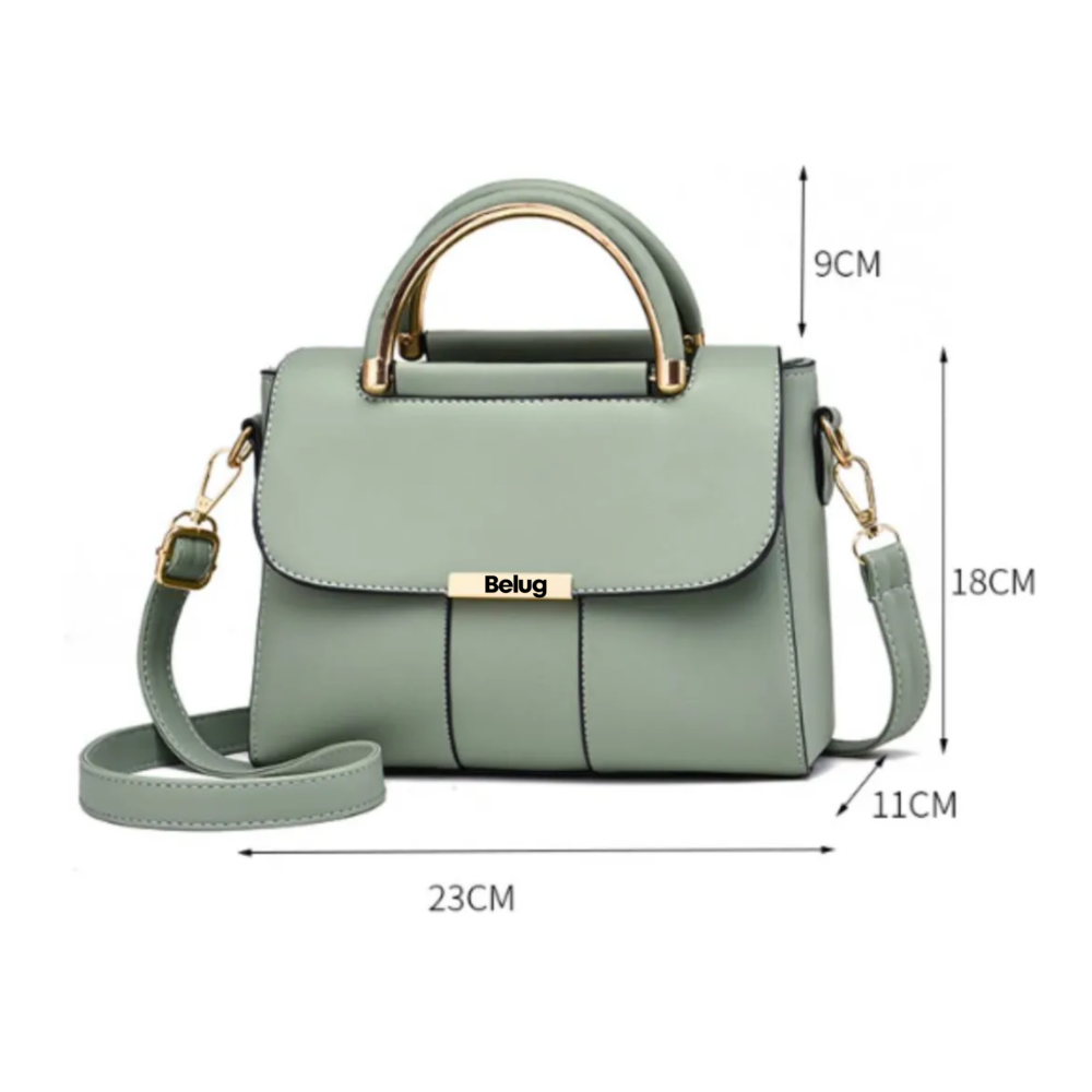 Foto 3 pulgar | Bolsos De Mano Y Hombro Para Mujer Bandolera Belug, Verde Claro