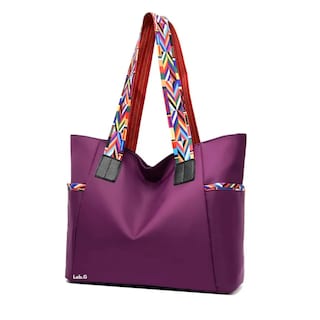 Foto 1 | Bolso Mano Tote Gran Capacidad Ligero Lab.g, Violeta