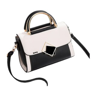 Foto 1 | Bolso De Hombro Para Mujer, Bolso De Gran Capacidad Belug, Negro/blanco