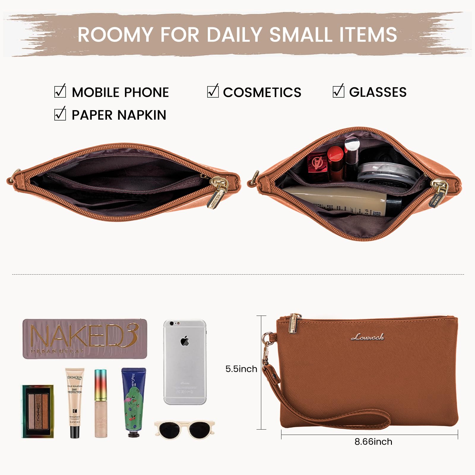 Foto 8 pulgar | Bolsa Para Portátil Lovevook Para Mujer De 15.6 Pulgadas, Piel Impermeable - Venta Internacional.