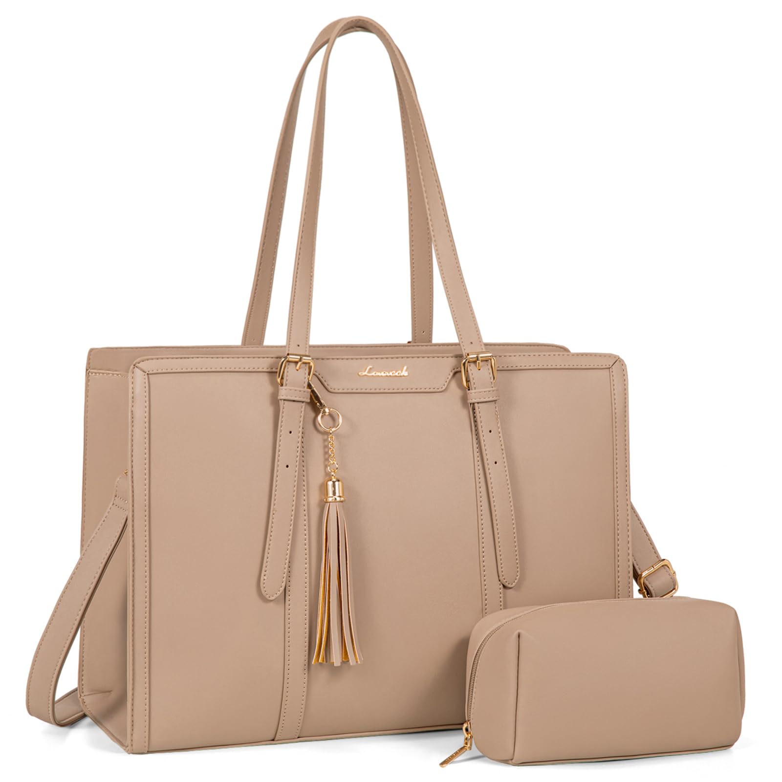 Foto 1 | Bolsa Para Portátil Lovevook Ligera De Piel Sintética De 15.6 Pulgadas Para Mujer - Venta Internacional.