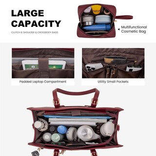 Foto 3 | Bolso Para Portátil Lovevook Para Mujer De 15.6 Pulgadas Con Bolso De Mano - Venta Internacional.