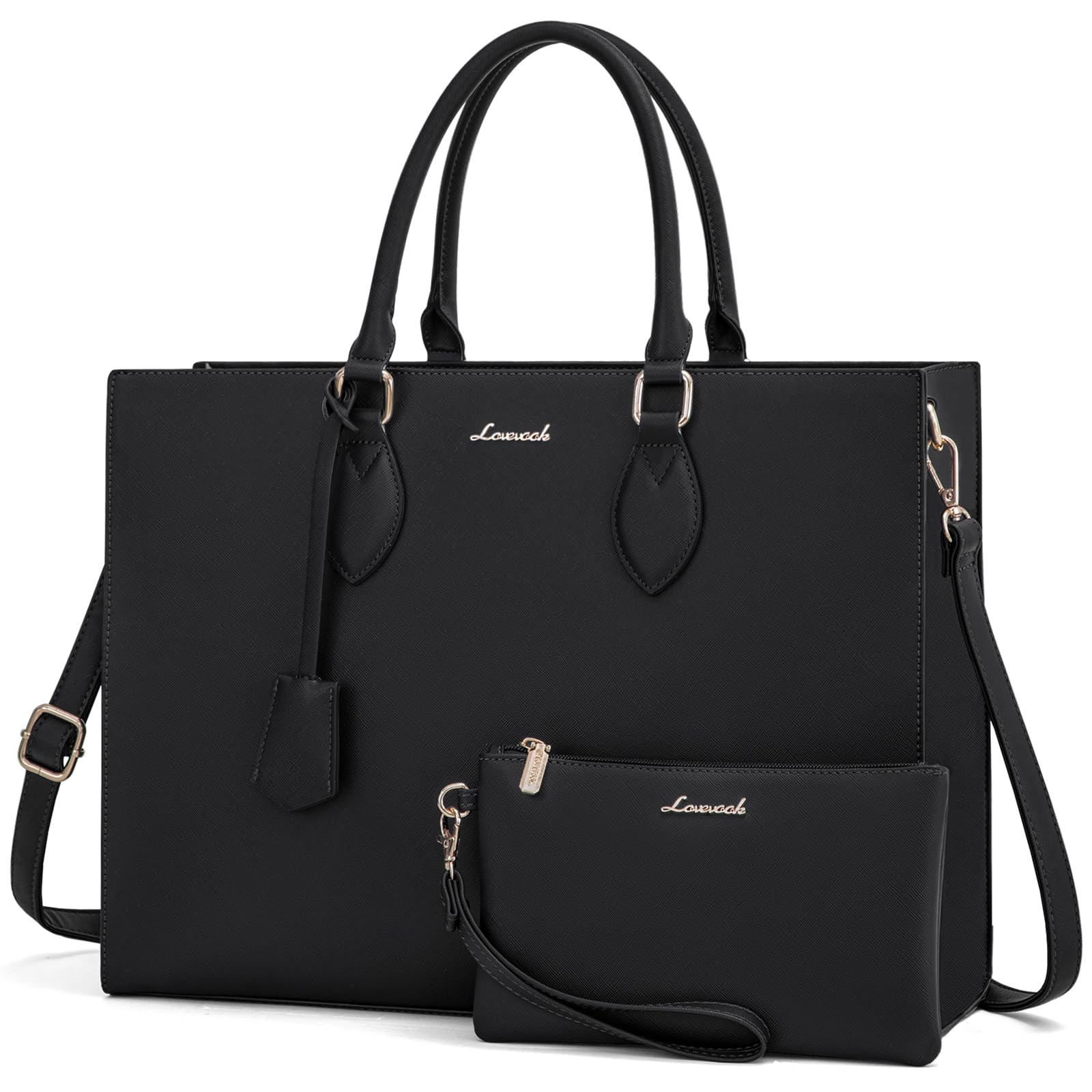 Foto 2 pulgar | Bolsa Para Portátil Lovevook Para Mujer De 15.6 Pulgadas, Piel Impermeable - Venta Internacional.