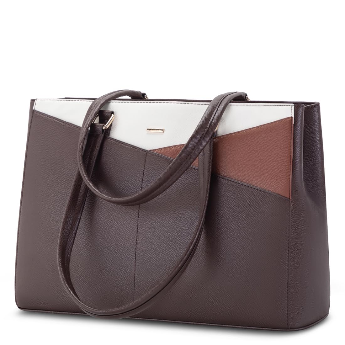 Foto 2 pulgar | Bolsa De Mano Para Portátil Lovevook Para Mujer De 15.6 Pulgadas, Color Café/marrón/bebé - Venta Internacional.