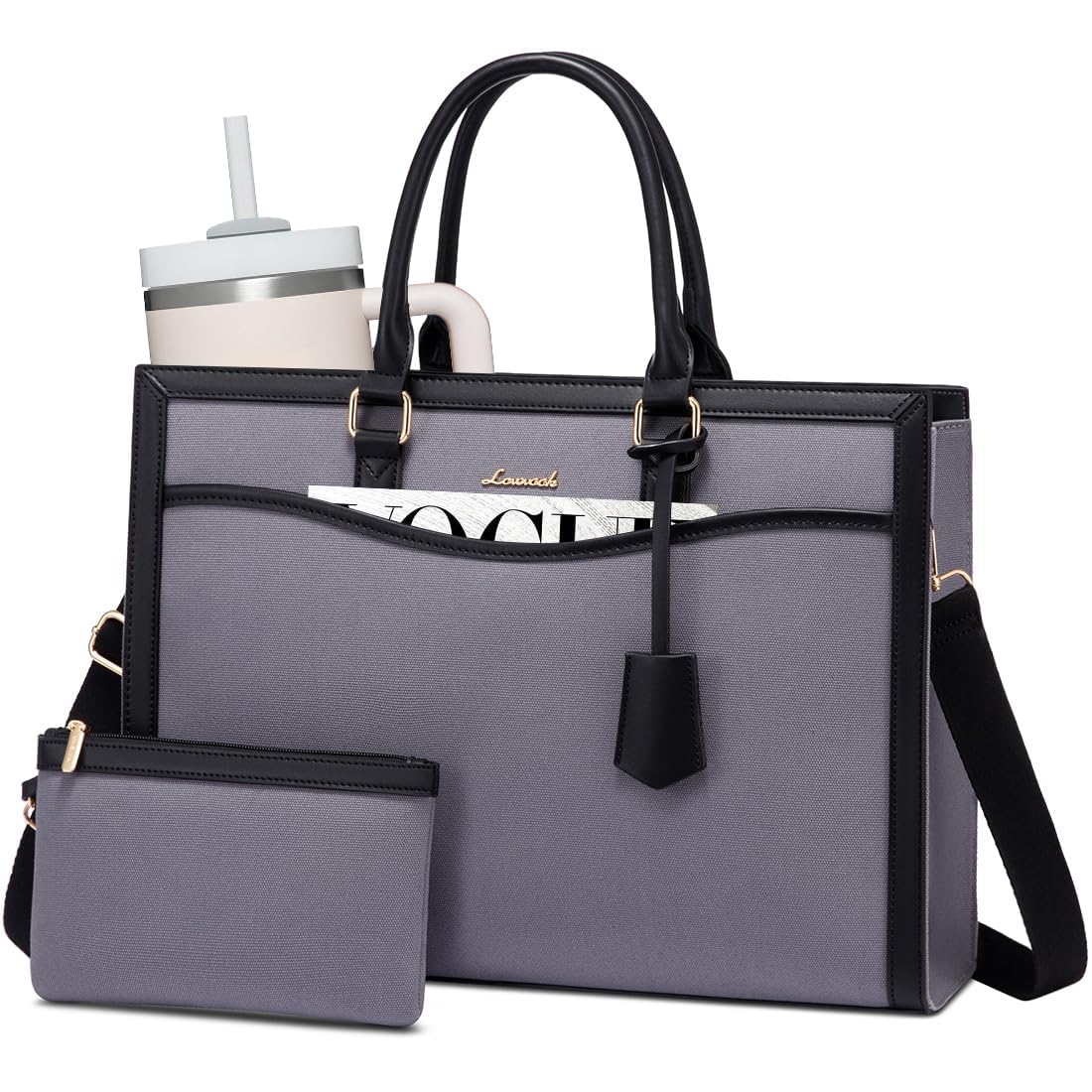 Foto 1 | Bolsa Para Portátil Lovevook Para Mujer De 15.6 Pulgadas De Lona Azul - Venta Internacional.