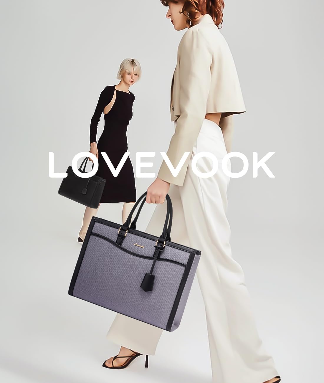 Foto 4 pulgar | Bolsa Para Portátil Lovevook Para Mujer De 15.6 Pulgadas De Lona Azul - Venta Internacional.