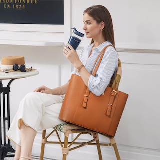 Foto 7 | Bolsa Para Portátil Lovevook Para Mujer, Maletín De Oficina Grande De 15.6 Pulgadas - Venta Internacional.