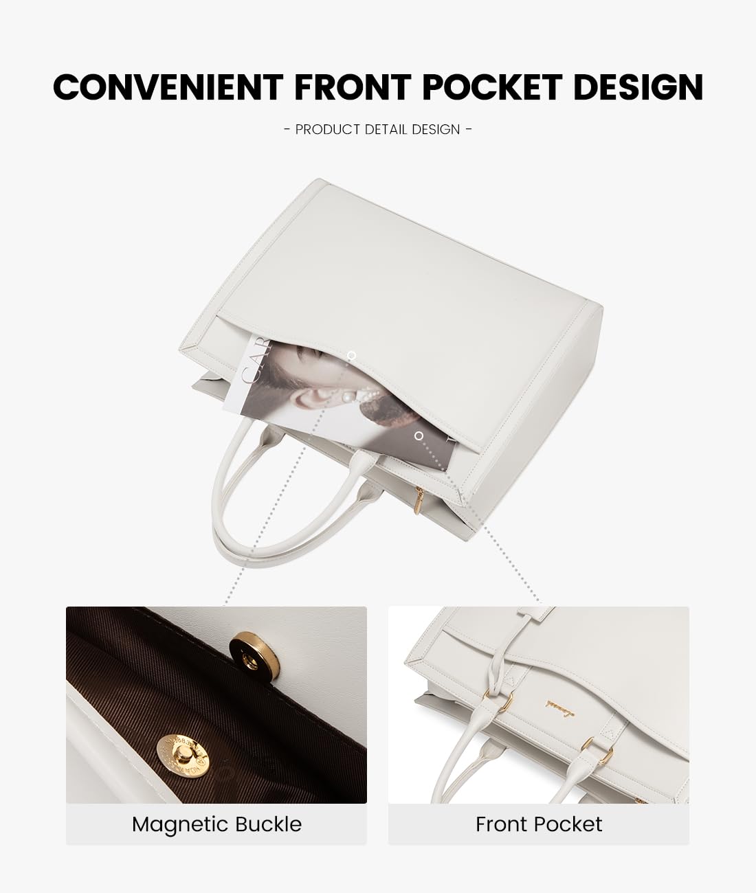 Foto 2 | Bolsa De Mano Para Portátil Lovevook, Piel, Oficina, 15,6 Pulgadas - Venta Internacional.