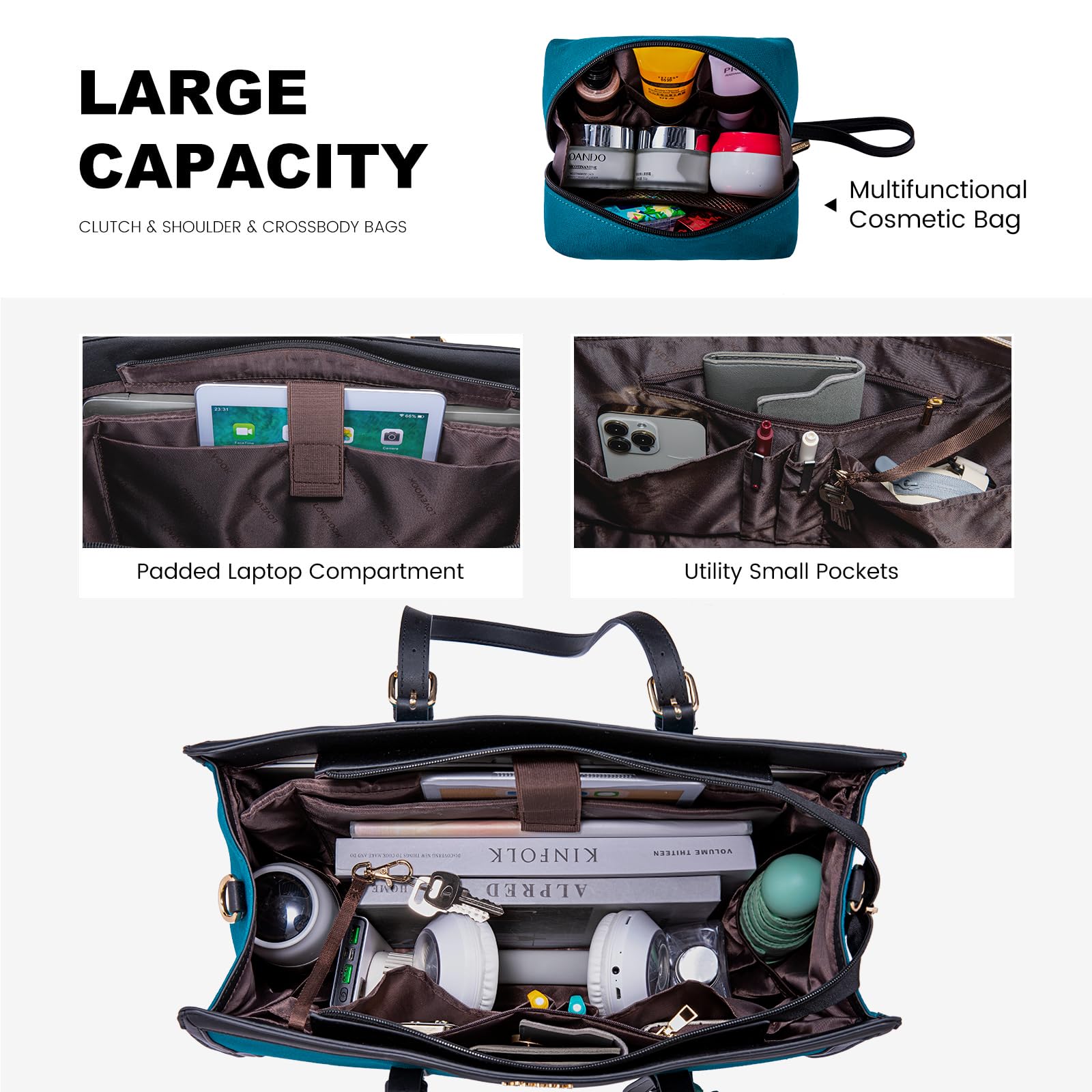 Foto 4 pulgar | Bolsa Para Portátil Lovevook De Lona Ligera De 15.6 Pulgadas Para Mujer - Venta Internacional.