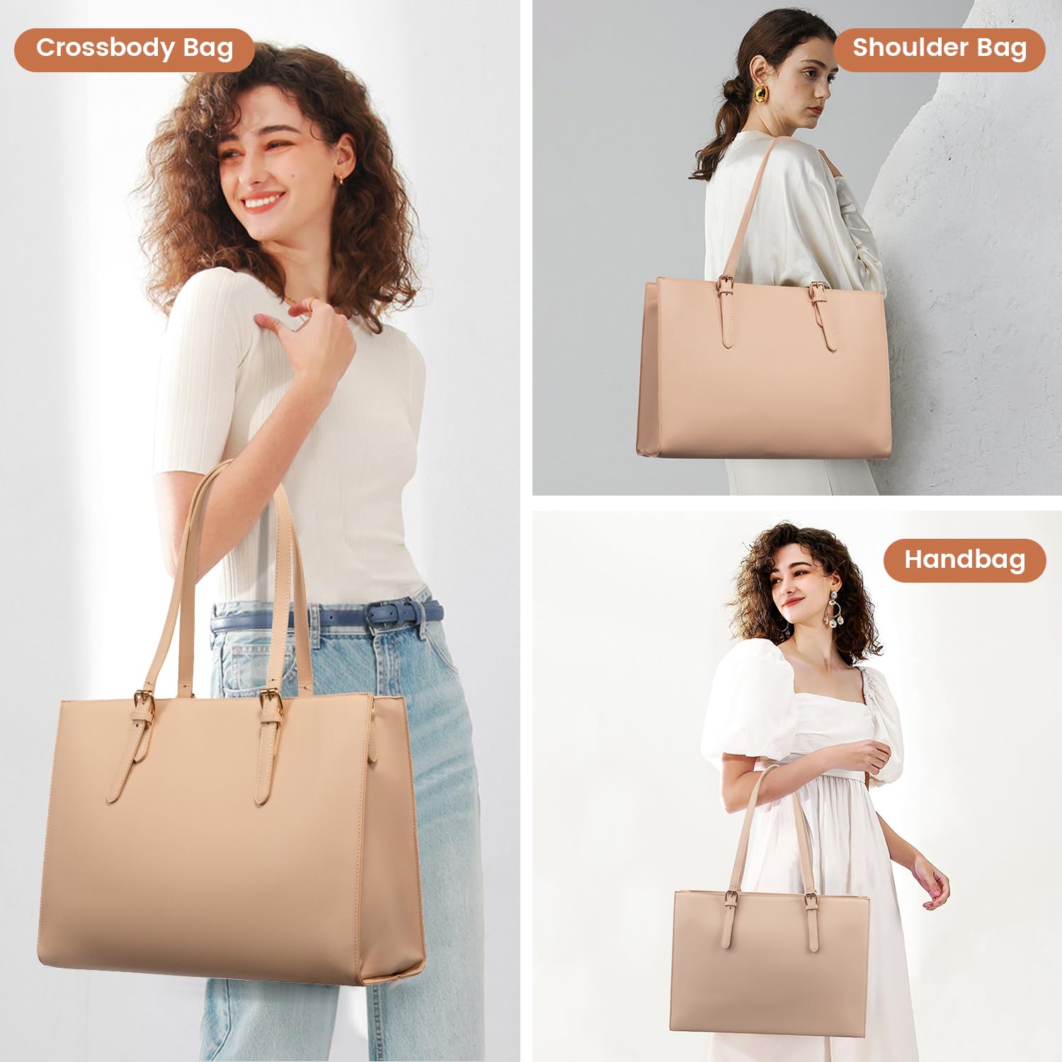 Foto 8 pulgar | Bolsa Para Portátil Lovevook Para Mujer, Moderna Bolsa De Ordenador De Gran Capacidad, Juego De Band - Venta Interna