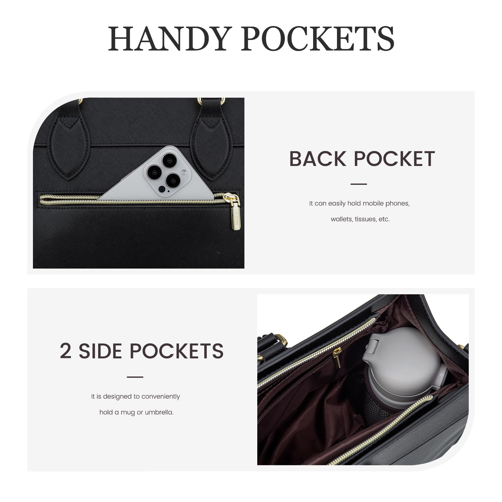 Foto 4 | Bolsa Para Portátil Lovevook Para Mujer, Bolso Impermeable De 17.3 Pulgadas - Venta Internacional.
