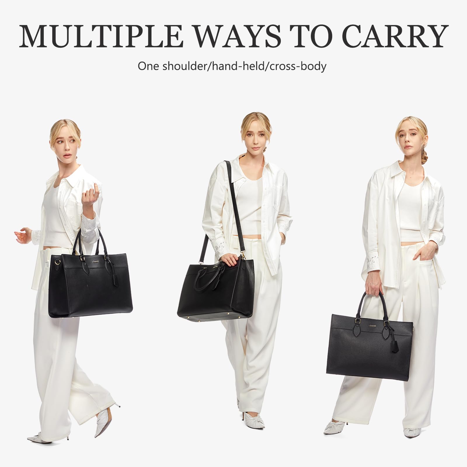 Foto 7 | Bolsa Para Portátil Lovevook Para Mujer, Bolso Impermeable De 17.3 Pulgadas - Venta Internacional.