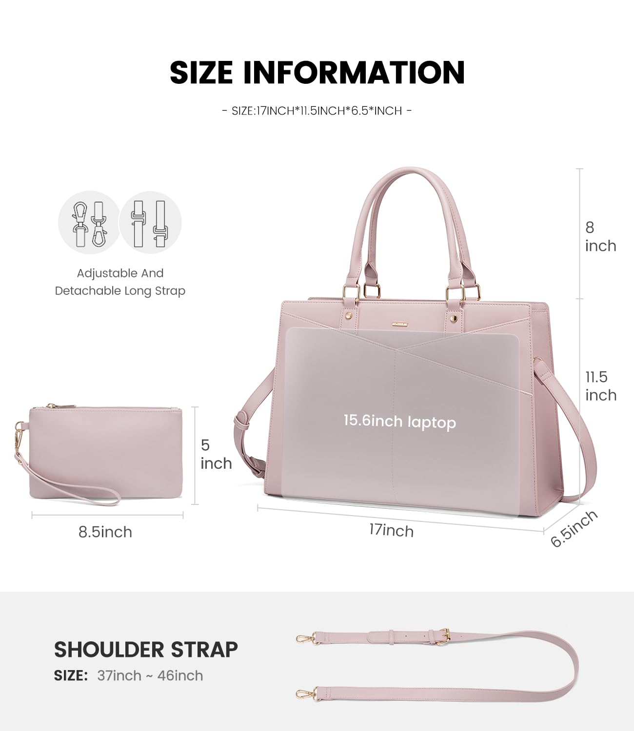Foto 5 pulgar | Bolsa de Mano Lovevook para Mujer - Venta Internacional