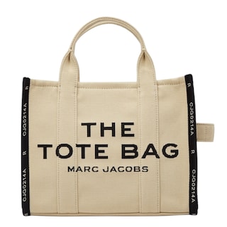 Foto 1 | Bolsa Marc Jacobs The Tote Bag Jacquard Beige Mediana