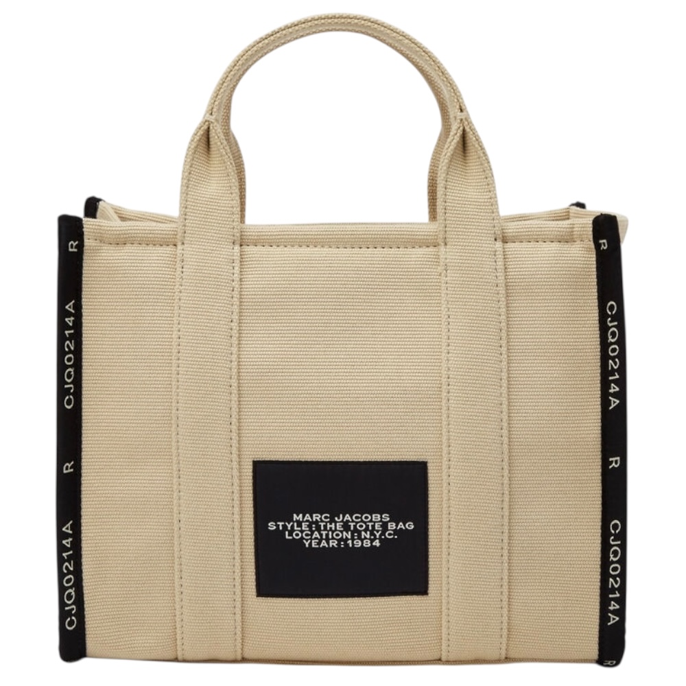 Foto 3 | Bolsa Marc Jacobs The Tote Bag Jacquard Beige Mediana