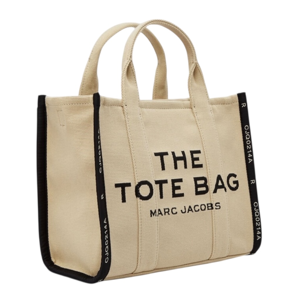 Foto 5 pulgar | Bolsa Marc Jacobs The Tote Bag Jacquard Beige Mediana