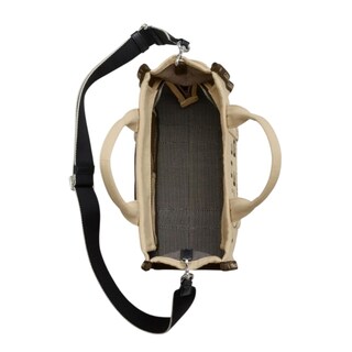 Foto 5 | Bolsa Marc Jacobs The Tote Bag Jacquard Beige Mediana
