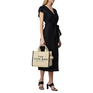 Foto 6 | Bolsa Marc Jacobs The Tote Bag Jacquard Beige Mediana
