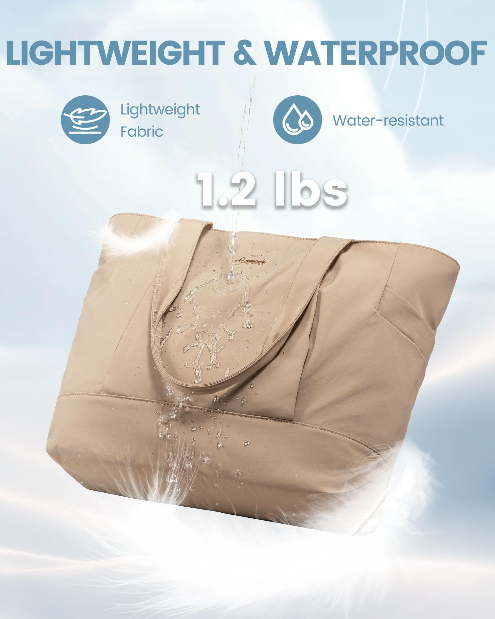 Foto 3 pulgar | Bolso De Mano Lovevook Para Mujer, Trabajo Y Viajes Con Compartimento Para Portátil - Venta Internacional.