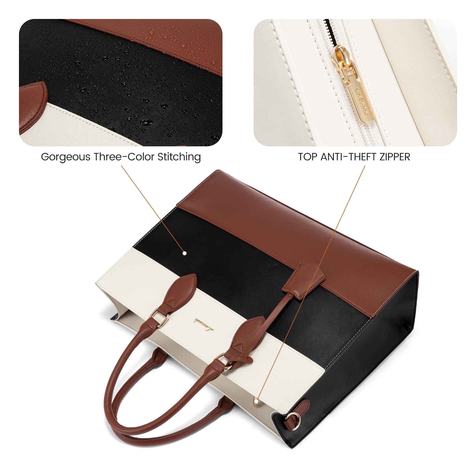 Foto 7 pulgar | Bolso De Mano Para Portátil Lovevook Para Mujer Con Bolso De Mano - Venta Internacional.