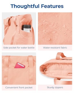 Foto 5 | Bolsa Bagsmart Para Mujer Con Cremallera, Bolsa De Gimnasio De 1,32 Libras - Venta Internacional.