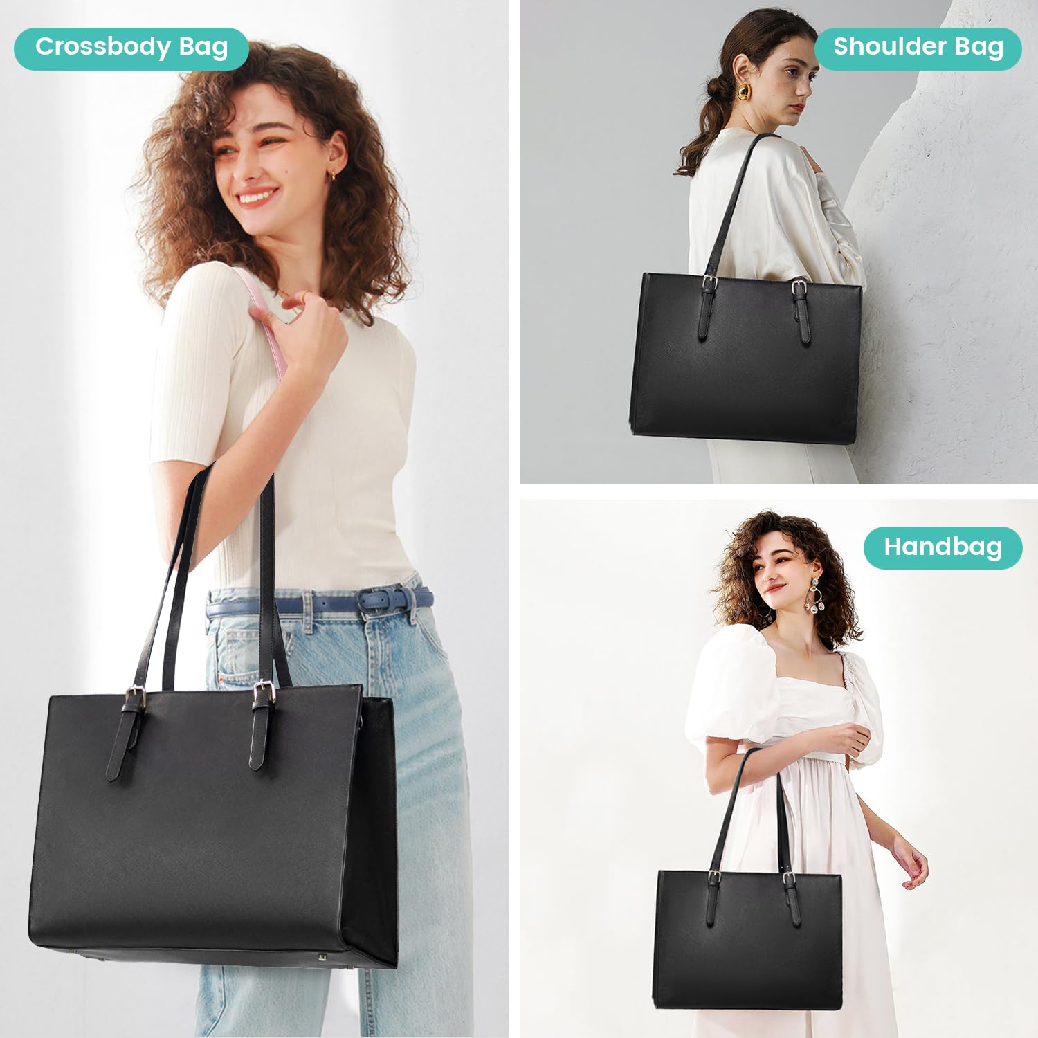 Foto 6 pulgar | Bolsa Para Portátil Lovevook Para Mujer De 17.3 Pulgadas Con Bolso De Mano, Juego De 2 Piezas - Venta Internacional.