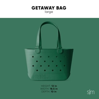 Foto 3 | Bolsa De Playa Simple Y Moderna De Goma Impermeable Forest - Venta Internacional.