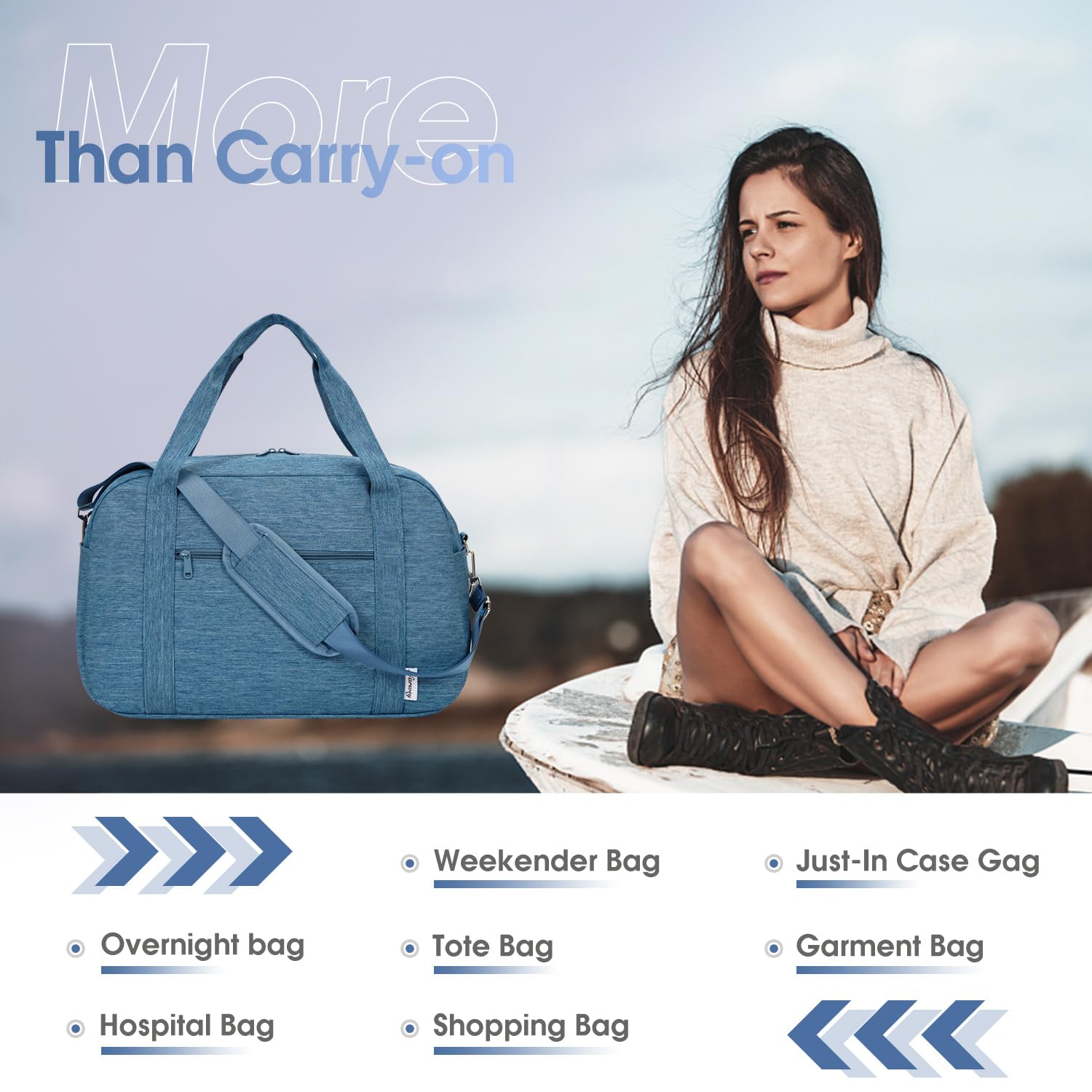 Foto 4 | Bolsa De Viaje Narwey 18 Carry On Underseat 25 L Para Avión - Venta Internacional.