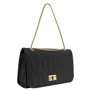 Foto 2 | Bolso Para Dama Negro Lichi Trigo Sintetico Andalucia Nueva Imagen