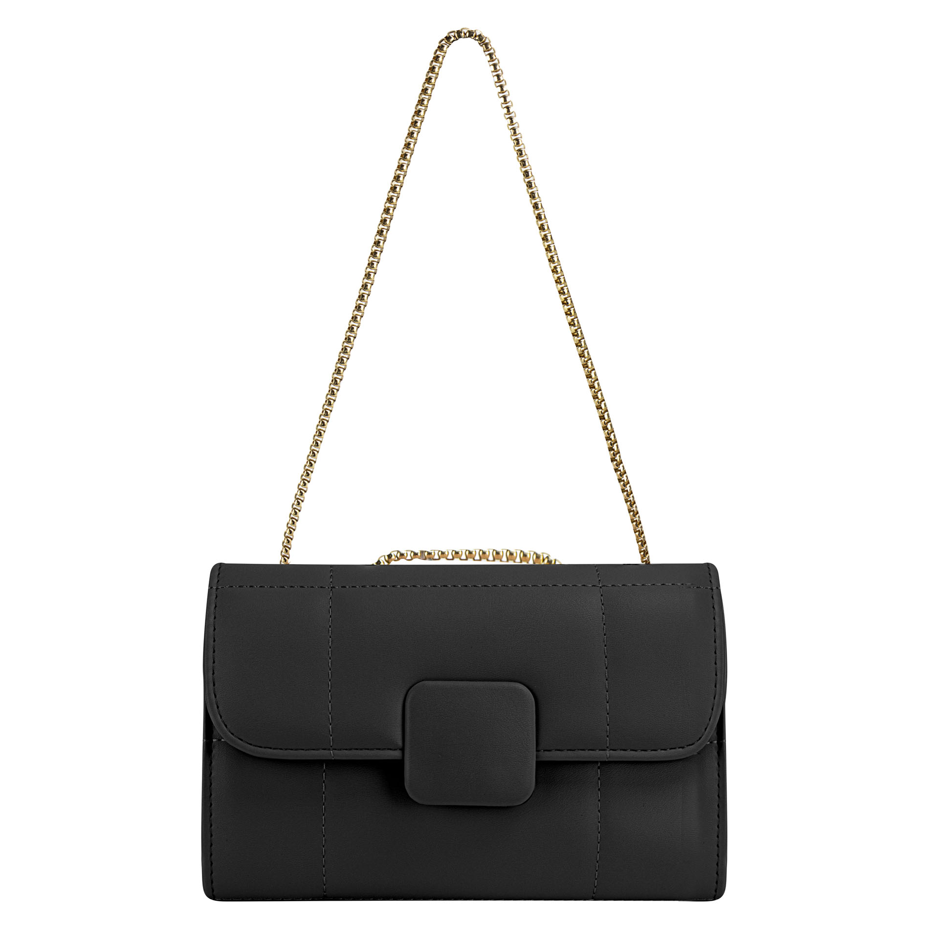 Foto 2 pulgar | Bolso Para Dama Negro Fiorella Cuadros Sintetico Mini Andalucia Nueva Imagen