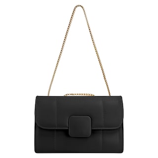 Foto 1 | Bolso Para Dama Negro Fiorella Cuadros Sintetico Mini Andalucia Nueva Imagen