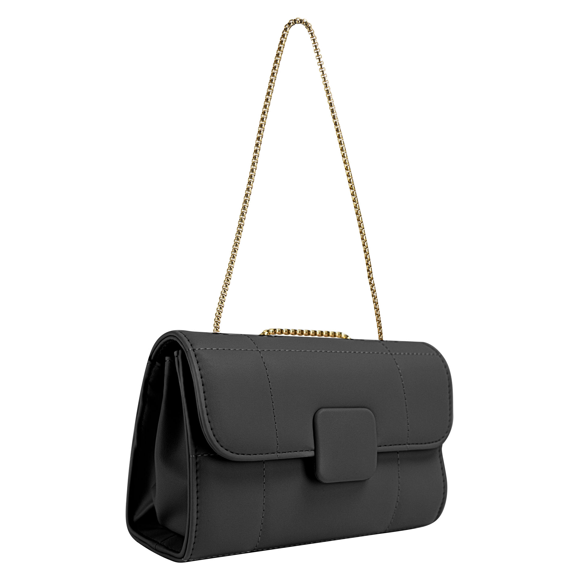 Foto 3 pulgar | Bolso Para Dama Negro Fiorella Cuadros Sintetico Mini Andalucia Nueva Imagen