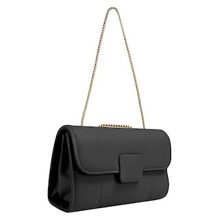 Foto 2 | Bolso Para Dama Negro Fiorella Cuadros Sintetico Mini Andalucia Nueva Imagen