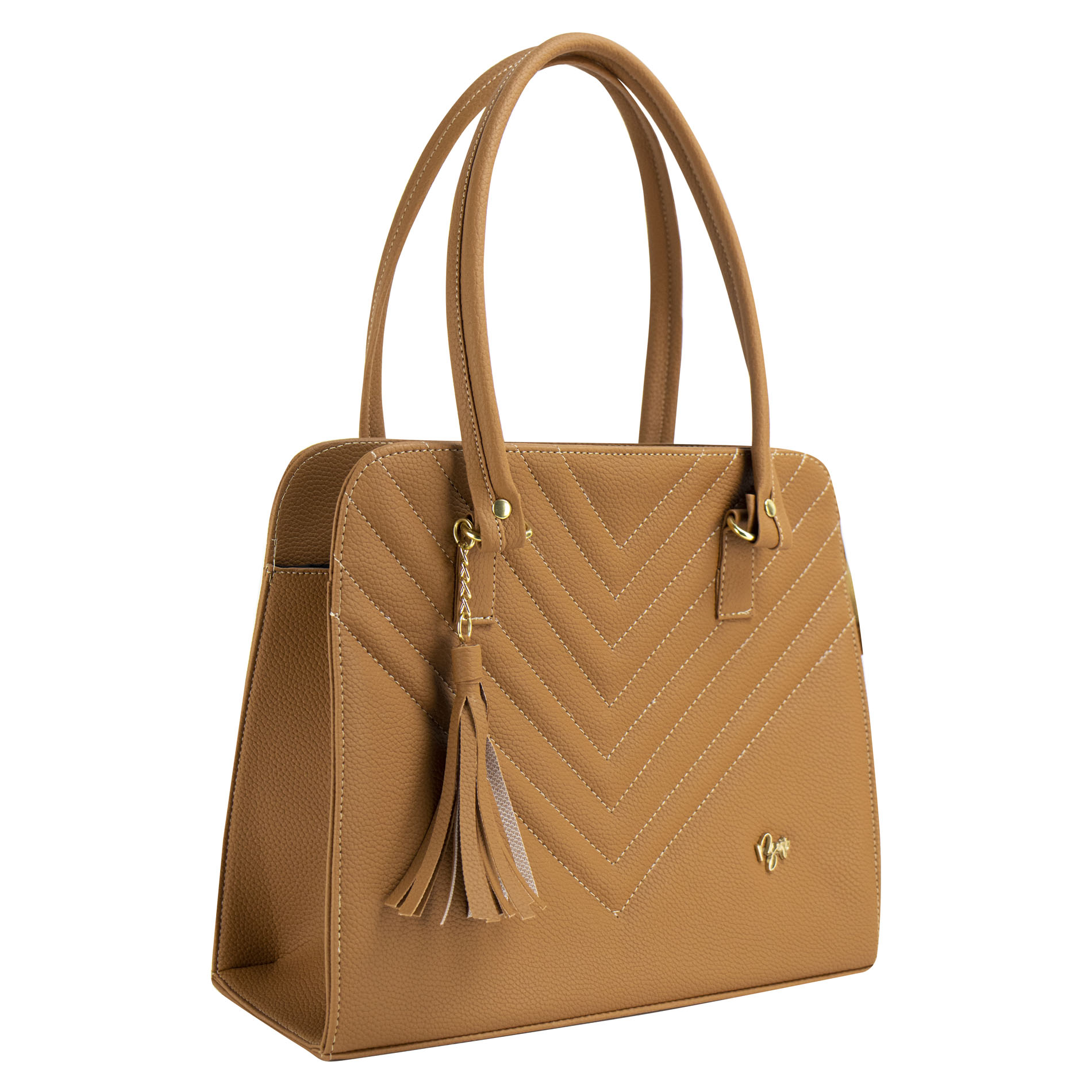 Foto 3 pulgar | Bolso Para Dama Camel Torino Capitonado Sintetico Karime Nueva Imagen