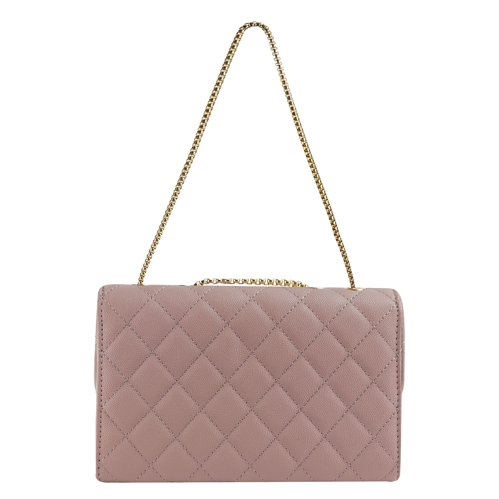 Foto 4 pulgar | Bolso Para Dama Mauve Lichi Rombos Sintetico Andalucia Nueva Imagen