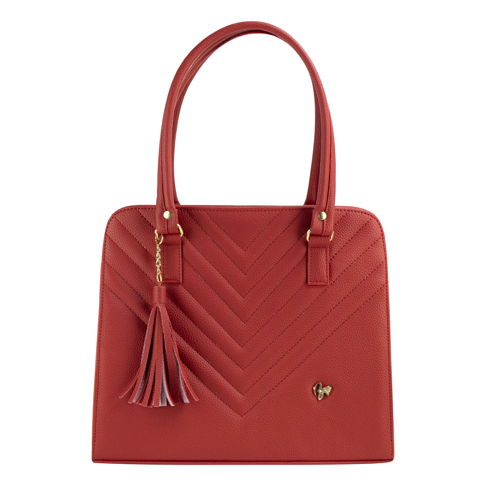 Foto 1 | Bolso Para Dama Rojo Torino Capitonado Sintetico Karime Nueva Imagen