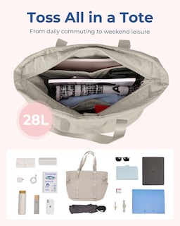 Foto 3 | Bolsa Bagsmart Para Mujer Con Cremallera, Bolsa De Gimnasio De 15.6 Pulgadas - Venta Internacional.