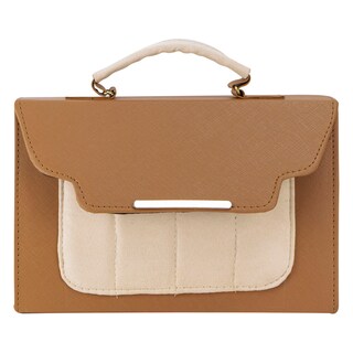 Foto 1 | Bolso Para Dama Rompope Durazno Camel Sintetico Greta Nueva Imagen