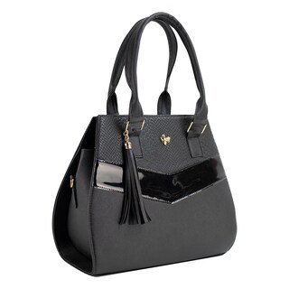 Foto 2 | Bolso Para Dama Negro Vibora Sintetico Daniell Nueva Imagen
