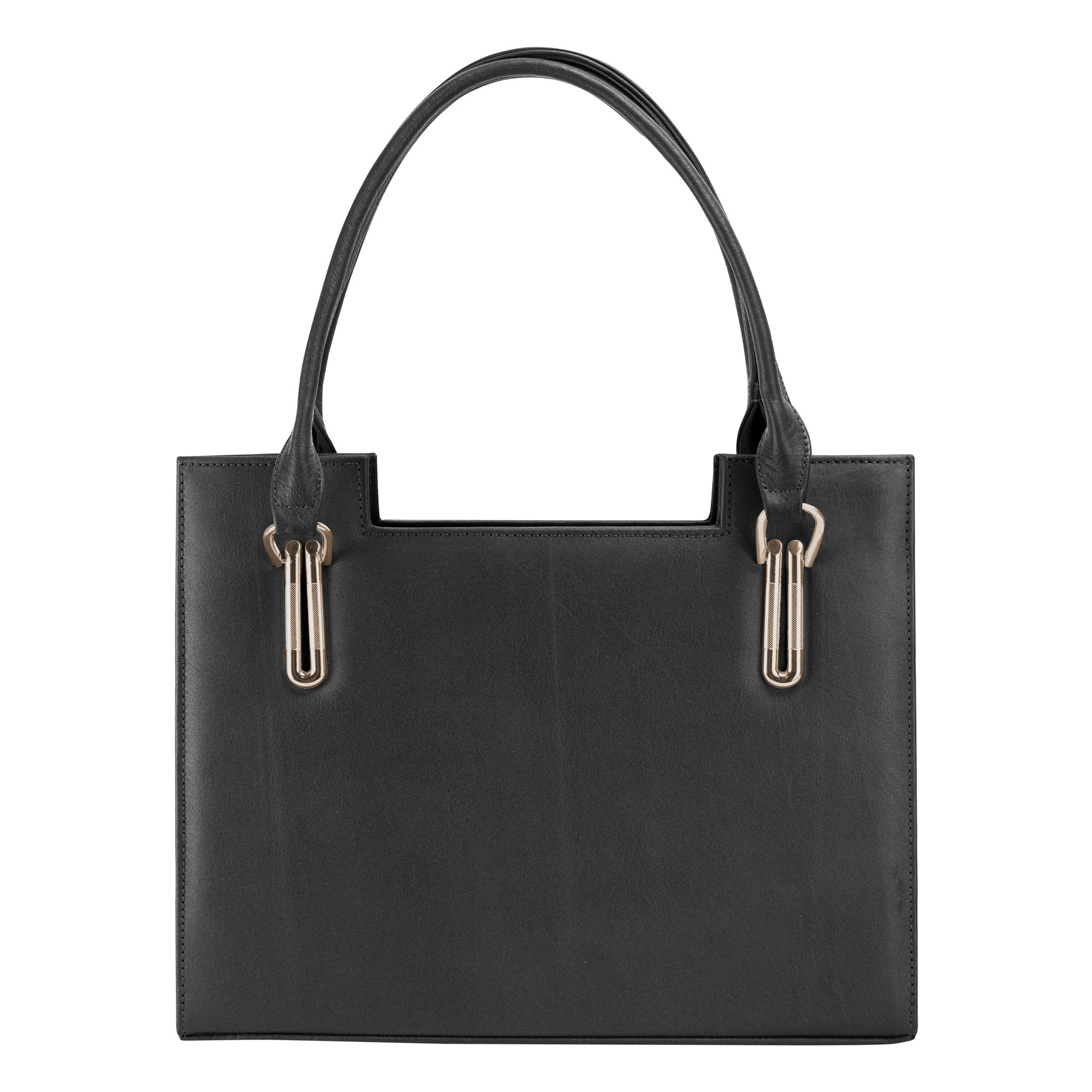 Foto 1 | Bolso Para Dama Negro Piel Piel Carlota Nueva Imagen