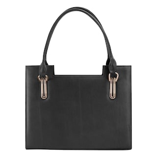 Foto 1 | Bolso Para Dama Negro Piel Piel Carlota Nueva Imagen