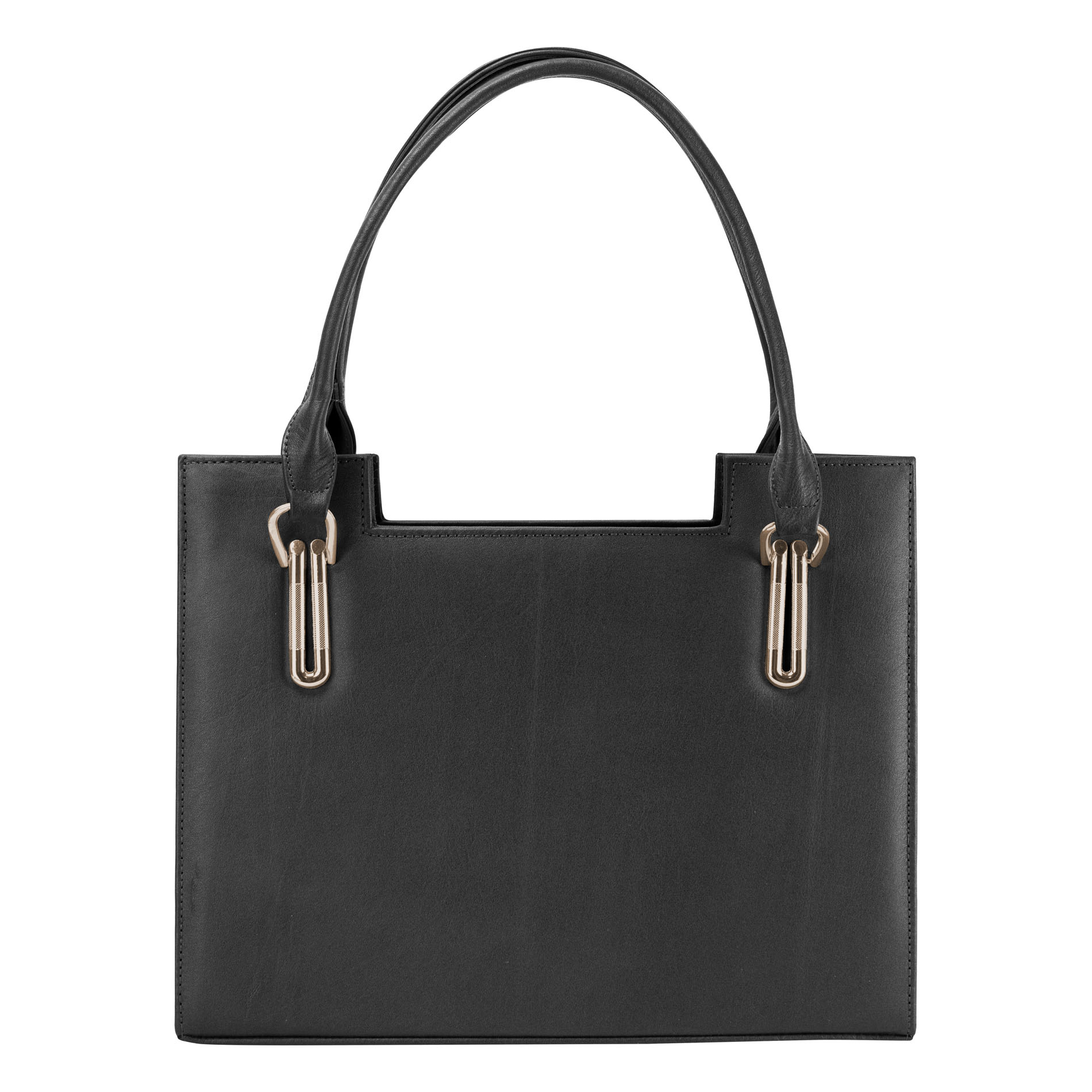 Foto 4 pulgar | Bolso Para Dama Negro Piel Piel Carlota Nueva Imagen