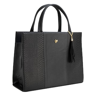 Foto 2 | Bolso Para Dama Negro Vibora Sintetico Nefer Nueva Imagen
