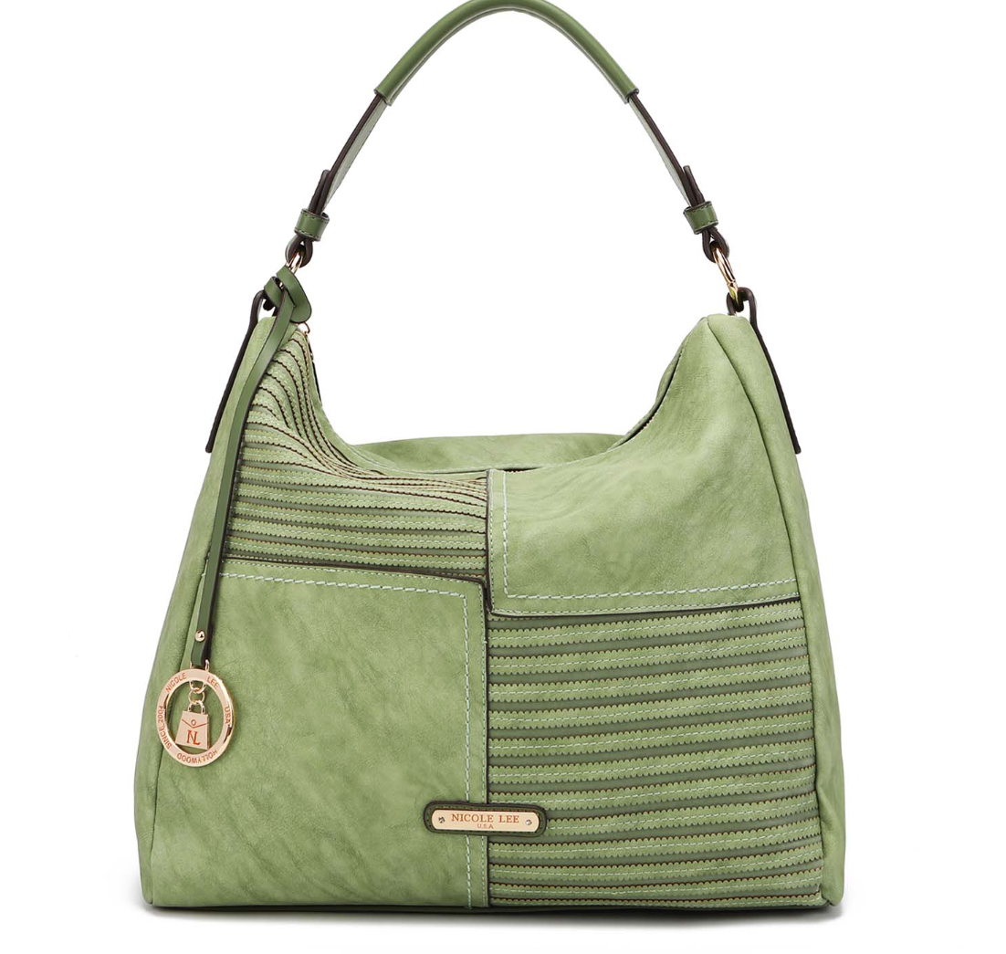 Foto 2 pulgar | Bolsa de Hombro Nicole Lee Ava Verde