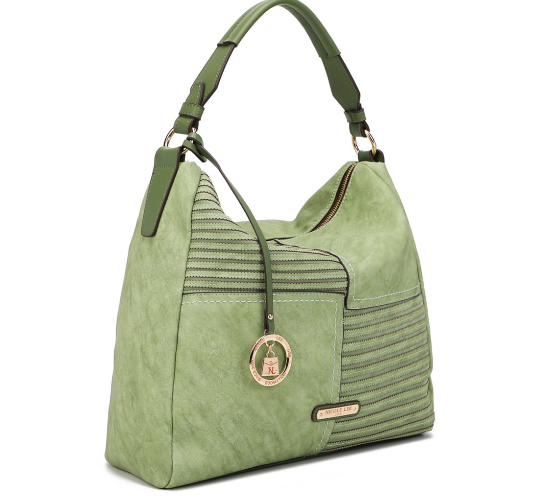 Foto 3 pulgar | Bolsa de Hombro Nicole Lee Ava Verde