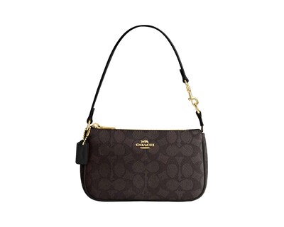 Foto 1 | Bolsa Coach Nolita 19 Signature Canvas Cw426 Color Café