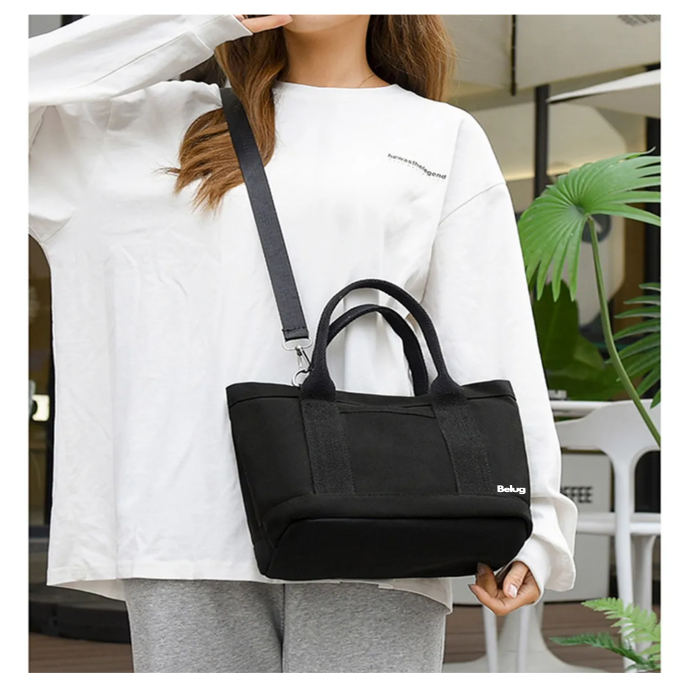 Foto 4 pulgar | Bolsa De Hombro Cross Belug  Negro